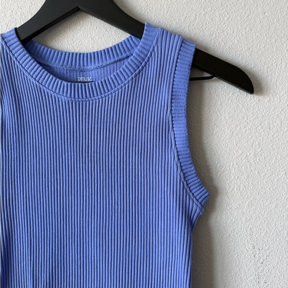 Pink Republic Ribbed Tank Top - Periwinkle - Picture 2 of 4